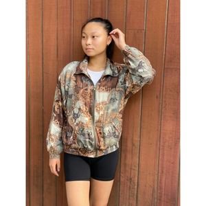 EVR Zebra Print Windbreaker (Medium)